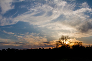 Sunset over the Sussex Countryside © lemanieh