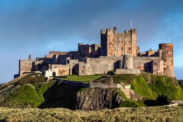 Vew of Bamburgh Castle © philipbird123