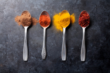 Colorful spices