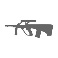 Fototapeta premium machine gun icon