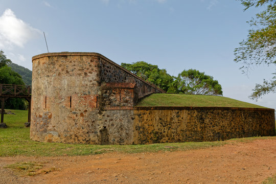 Fort Diamant à Rémite-Montjoly en Guyane française