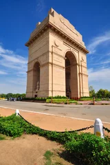 Foto op Plexiglas The India Gate of New Delhi in India © tj_armer
