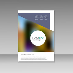 Vector Brochure Design Layout template 