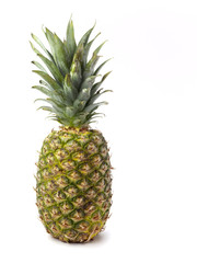 pineapple on white