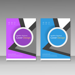 Vector brochure, magazine, cover design, poster template