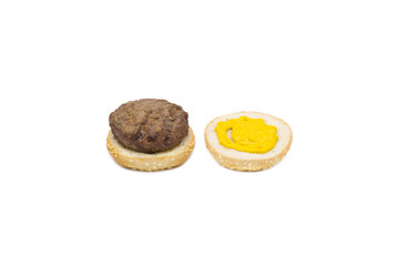 Hamburger with Mustard