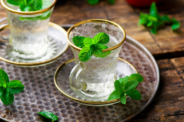 tea with mint