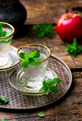 tea with mint