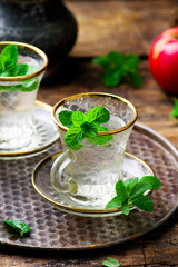 tea with mint