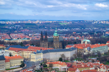 Fototapeta premium Prag von oben