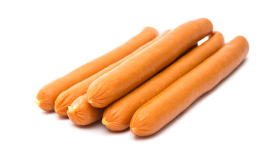 sausage for hot dog isolated
