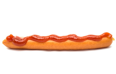 sausage for hot dog isolated