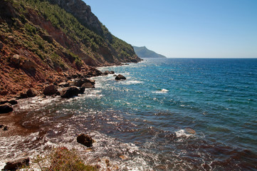 Fototapeta na wymiar Mallorcas Westküste