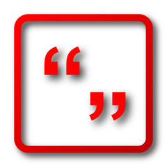 Quotation marks icon
