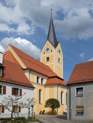 Fototapeta premium Stadtpfarrkirche in Berching