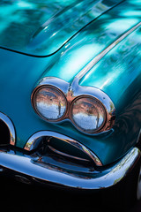 Vintage car headlight © bizoo_n