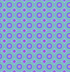 Bright color pattern