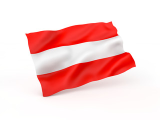 flag. 3D illustration