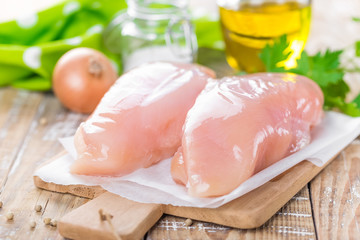 raw chicken fillet © Sea Wave