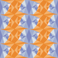 Abstract geometric pattern. Vector polygonal background.