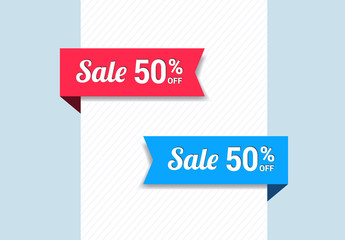 Sale 50% Off Ribbons