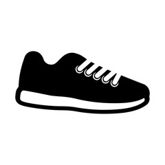 sport shoes icon travel running