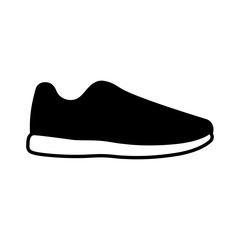 sport shoes icon travel running