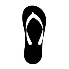 flip-flop shoes sandals tourism summer beach travel icon