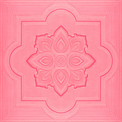 Patterns on the ceiling gypsum sheets