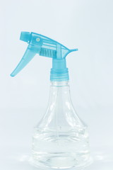 water spray bottle isolated on white background