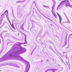 Fototapeta premium Creative background with abstract acrylic painted waves. Beautif