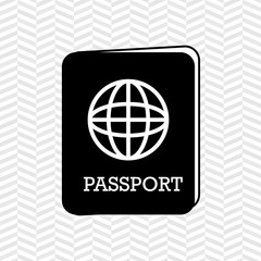 passport icon design 