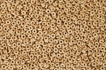 top view of cereal.