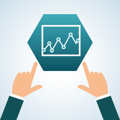 Infographic design. data icon.  business concept. , vector illustration