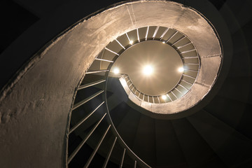 Fototapeta premium spiral stairs