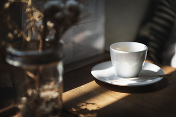 Coffee Cup Cafer Relax Contemporary Concept