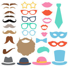 Photo booth props © Vasileva