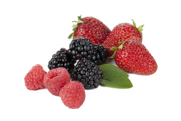assorted berry fruits