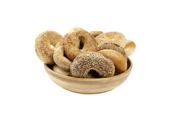 bowl of bagels