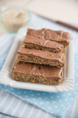 Müsli Schokoladen Riegel 