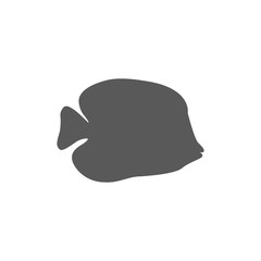 Chaetodon Larvatus Ocean Fish Icon