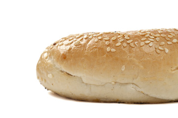 french bun with sesame seeds