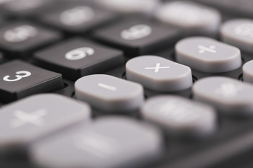 Calculator Closeup Shot