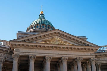 Kazan Cathedral -Cathedral of the Kazan Icon of the Mother of God-. Saint Petersburg, Russia
