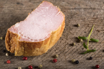 Smoked pork loin