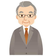 中年男性　ビジネス　表情ポーズ