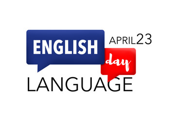 English language day, april 23rd
