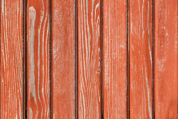 Old vertical brown wood planks