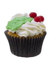 christmas cupcake