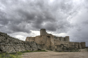 Castillo de Ayub en el municipio de Calatayud, Zaragoza